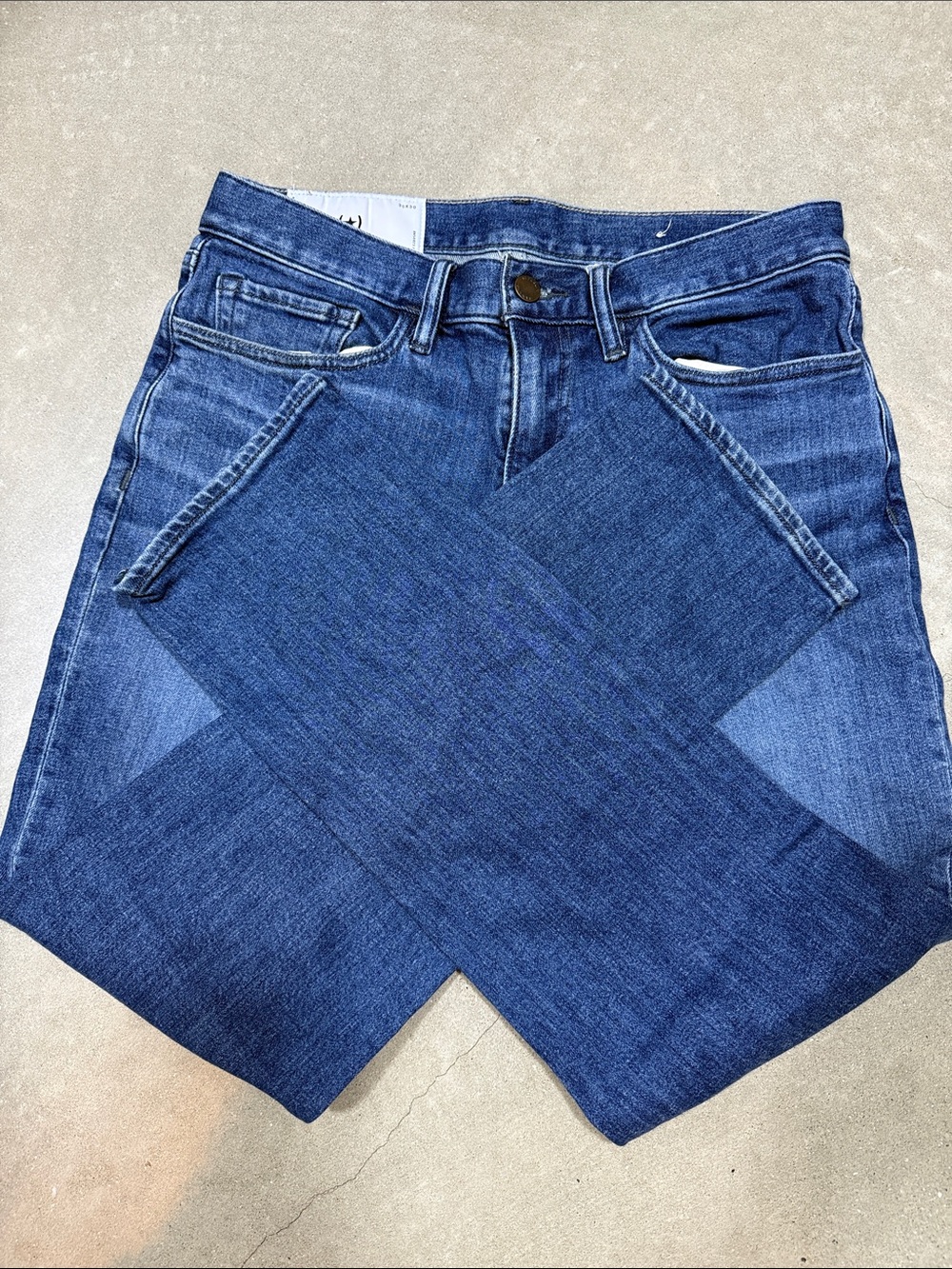 Banana Republic Men's Dark Blue Slim Straight Jeans